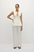 Haut Melia blanc - Vente finale